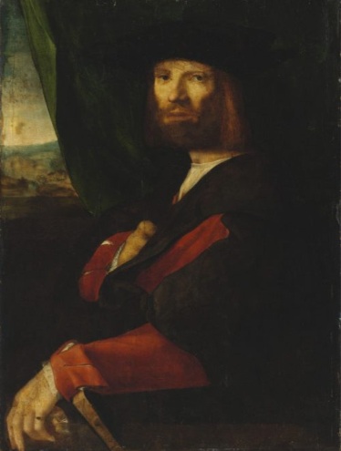 A Man, ca. 1505 (Giovanni Francesco Bembo) (fl. 1515-1543) Szépmüvészeti Múzeum, Budapest, Inv. 80